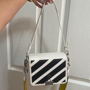OFF WHITE HANDBAG/ SHOULDER STRAP BAG